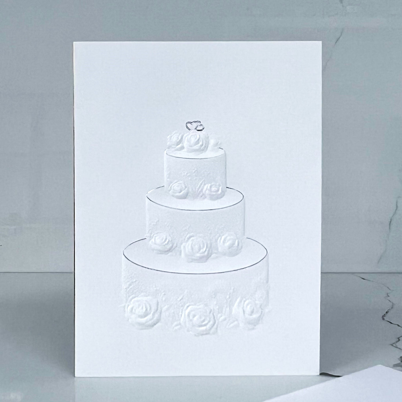 Card Wedding Cake