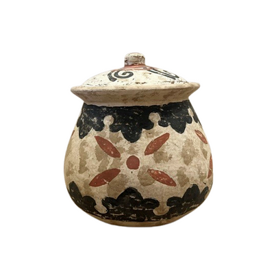 Medium Clay Pot - Primitive Design #12 (available in-store only)