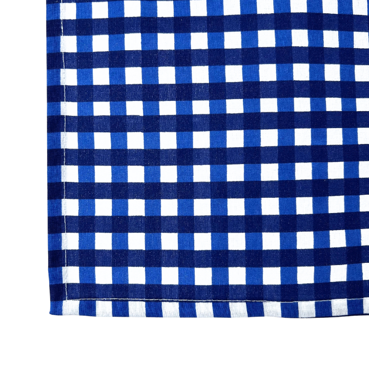 Navy & Royal Blue Tea Towel