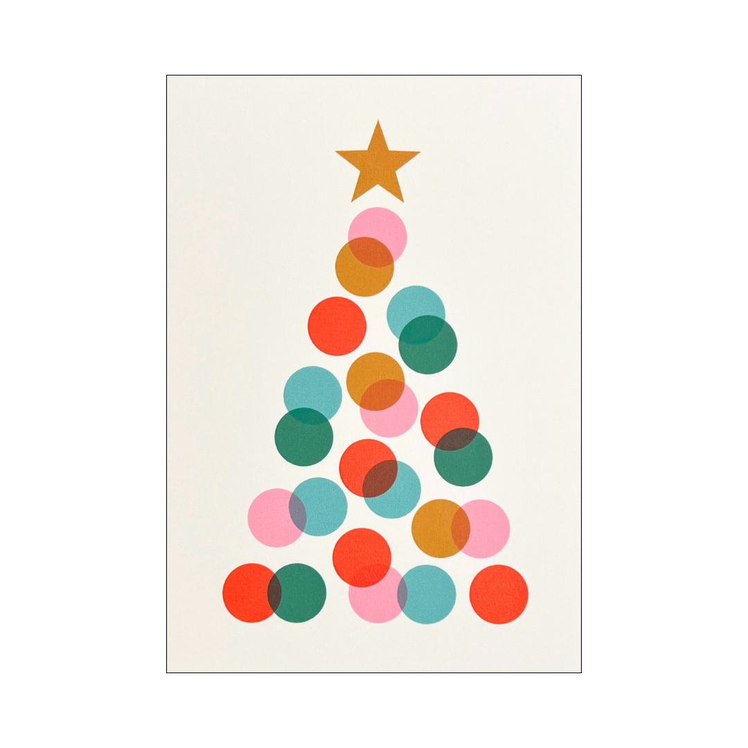 Christmas Card - Confetti Christmas Tree