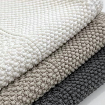 Bath Mat - Grey Simple Large
