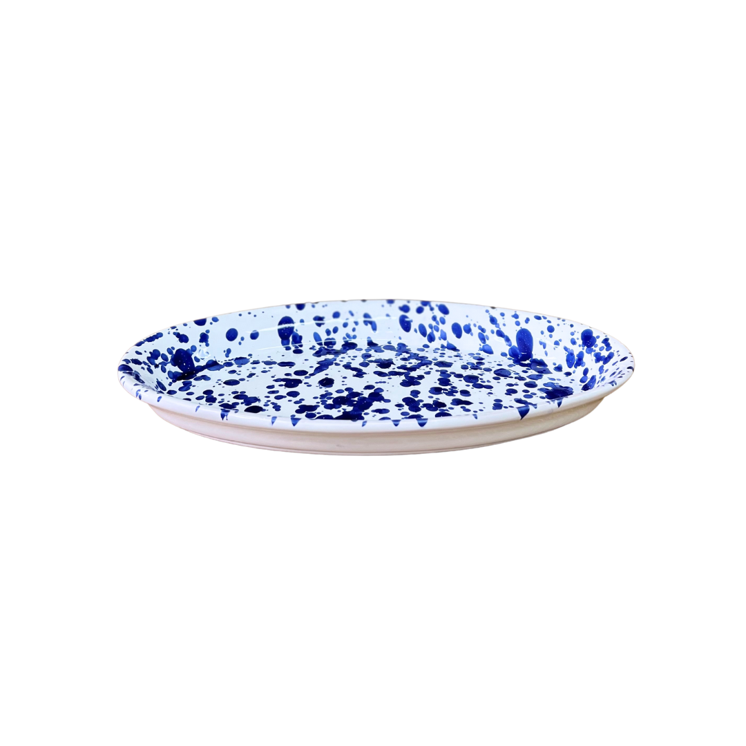 Blue - Oval Platter 29cm