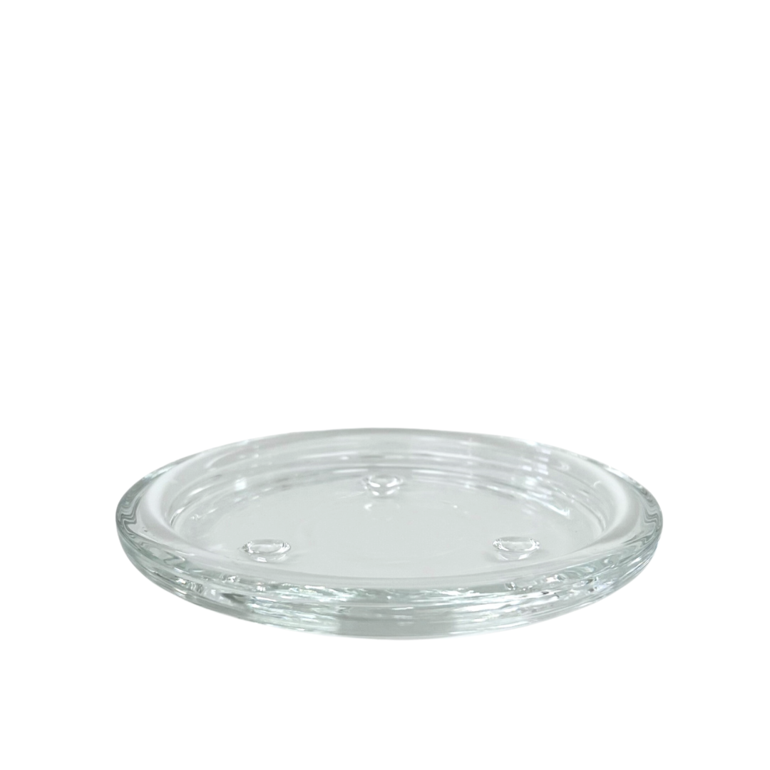 Glass Candle plate