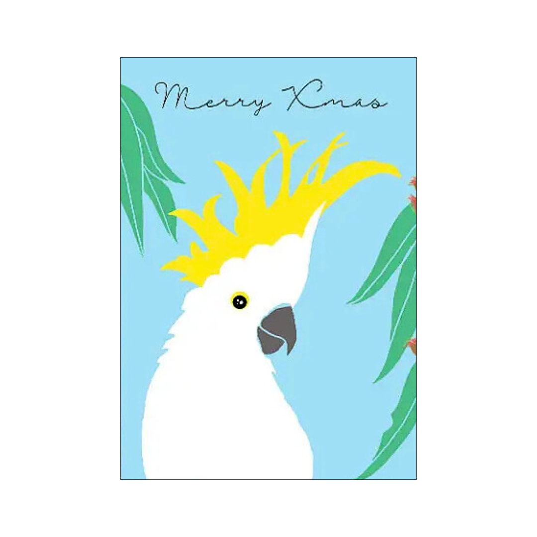 Christmas Card - Cockatoo