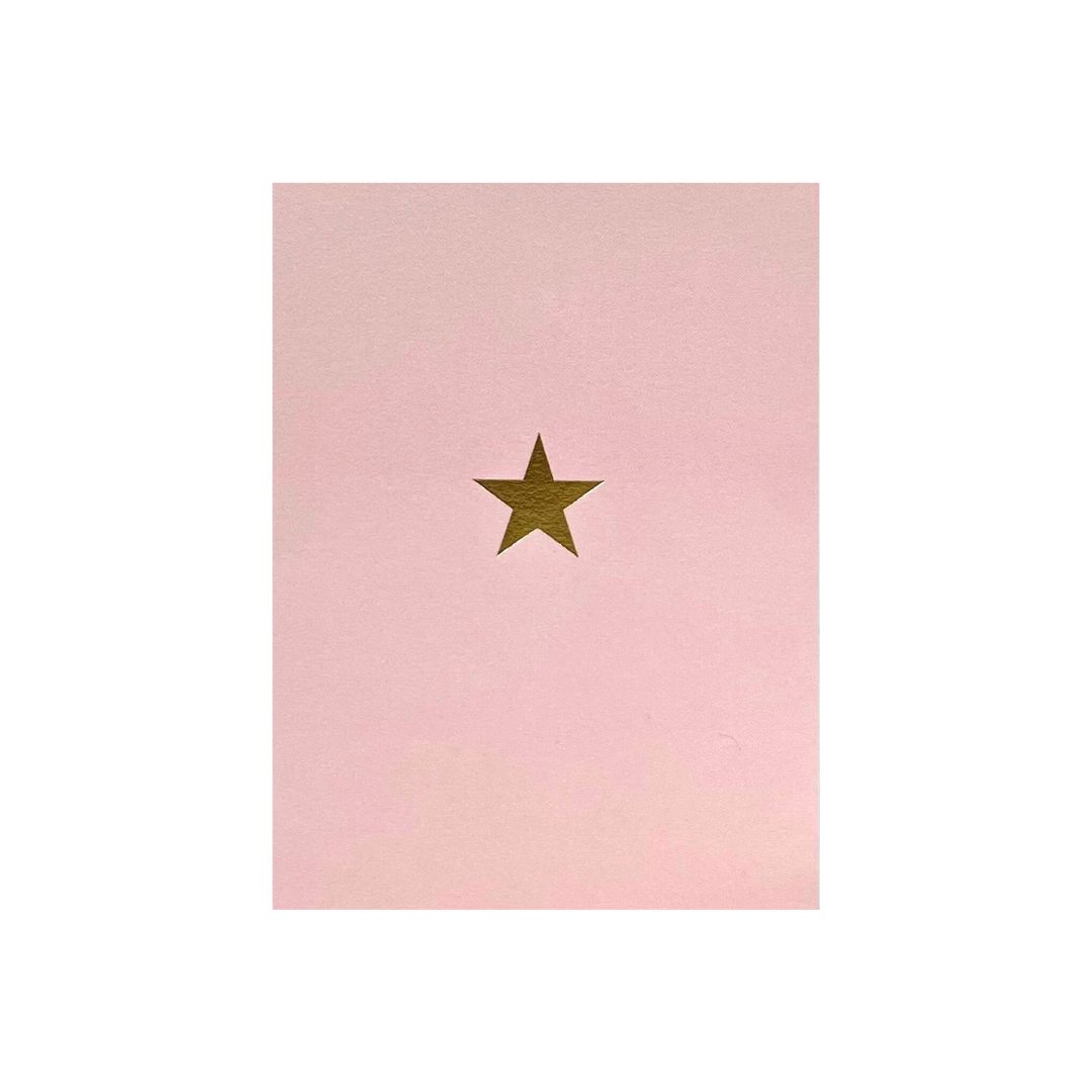 Card - New Baby Gold Star