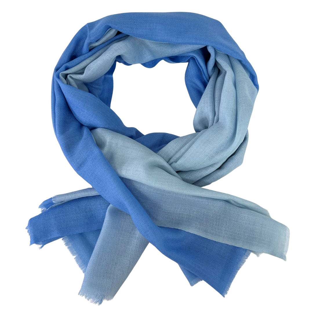 Scarf - Ombre Blue