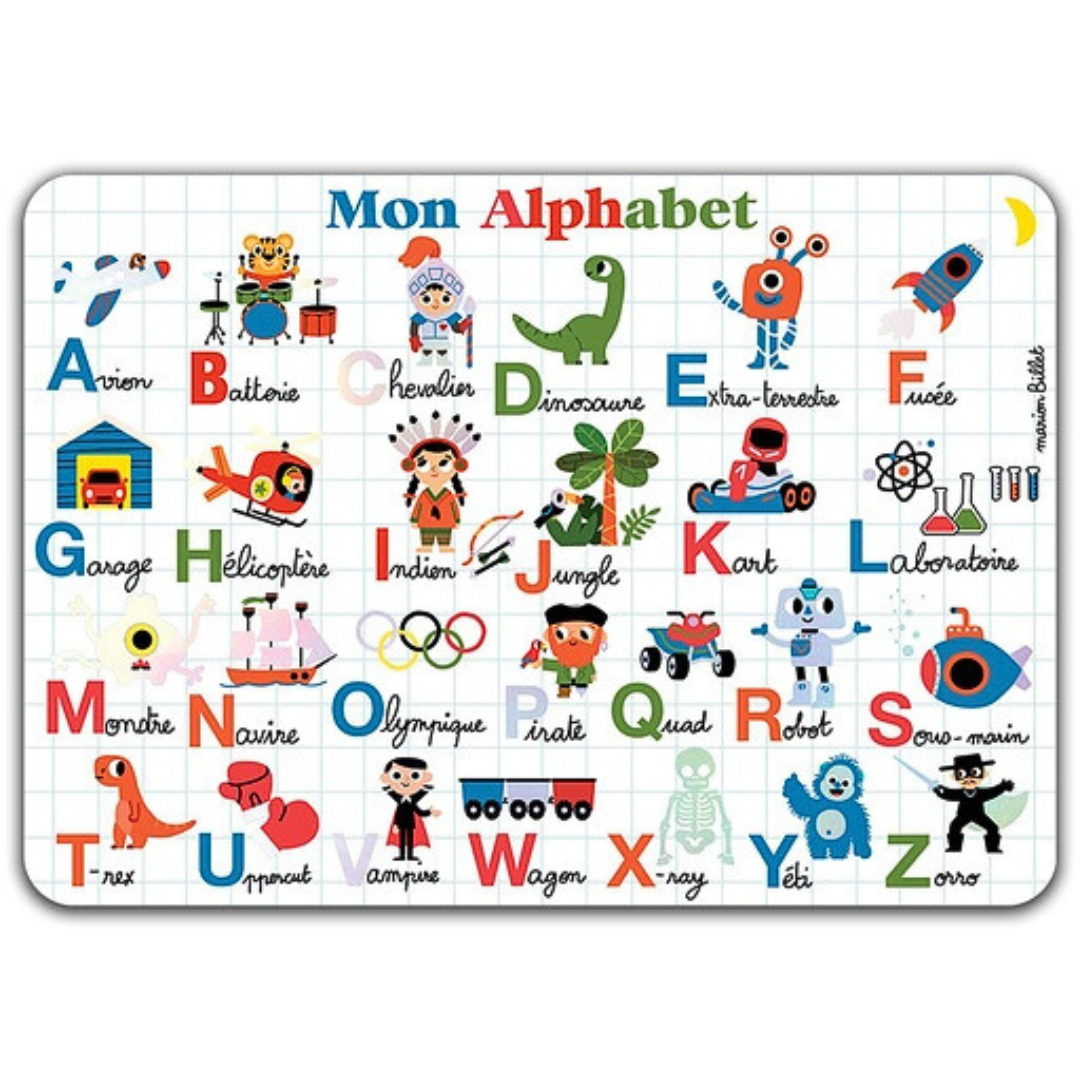 PVC Placemat - Alphabet
