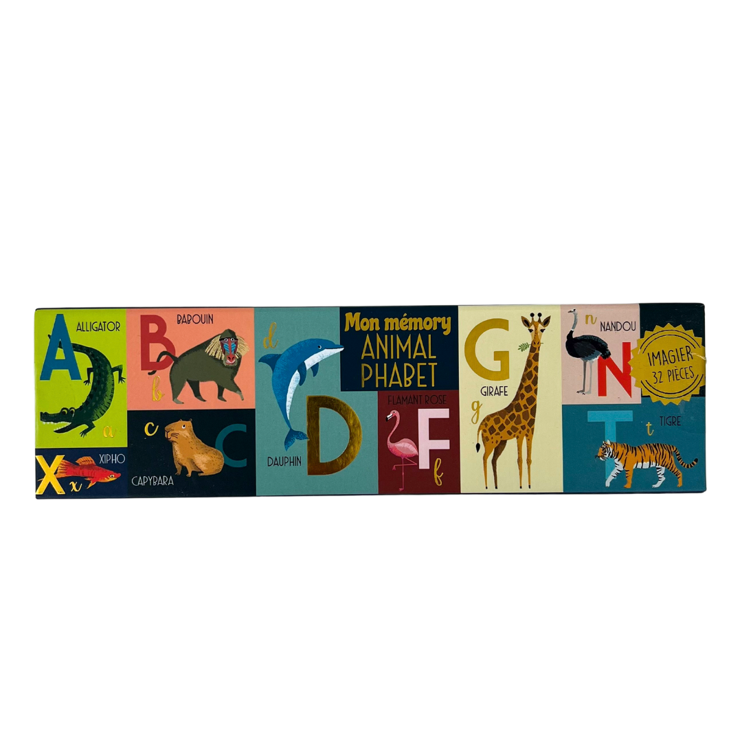 Memory Game Animal Alphabet