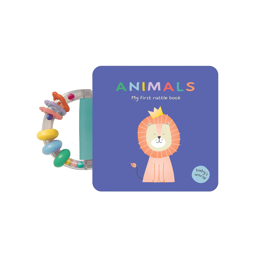 Animals - Baby Rattle Book