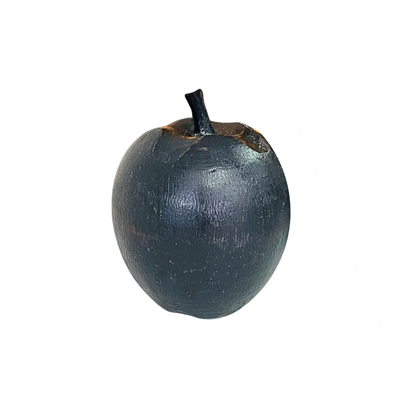 Wooden Fruit - Black Wash Apple