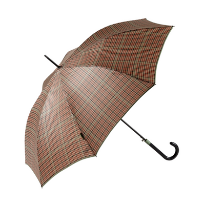 Classic Umbrella - Prince of Wales Orange Check