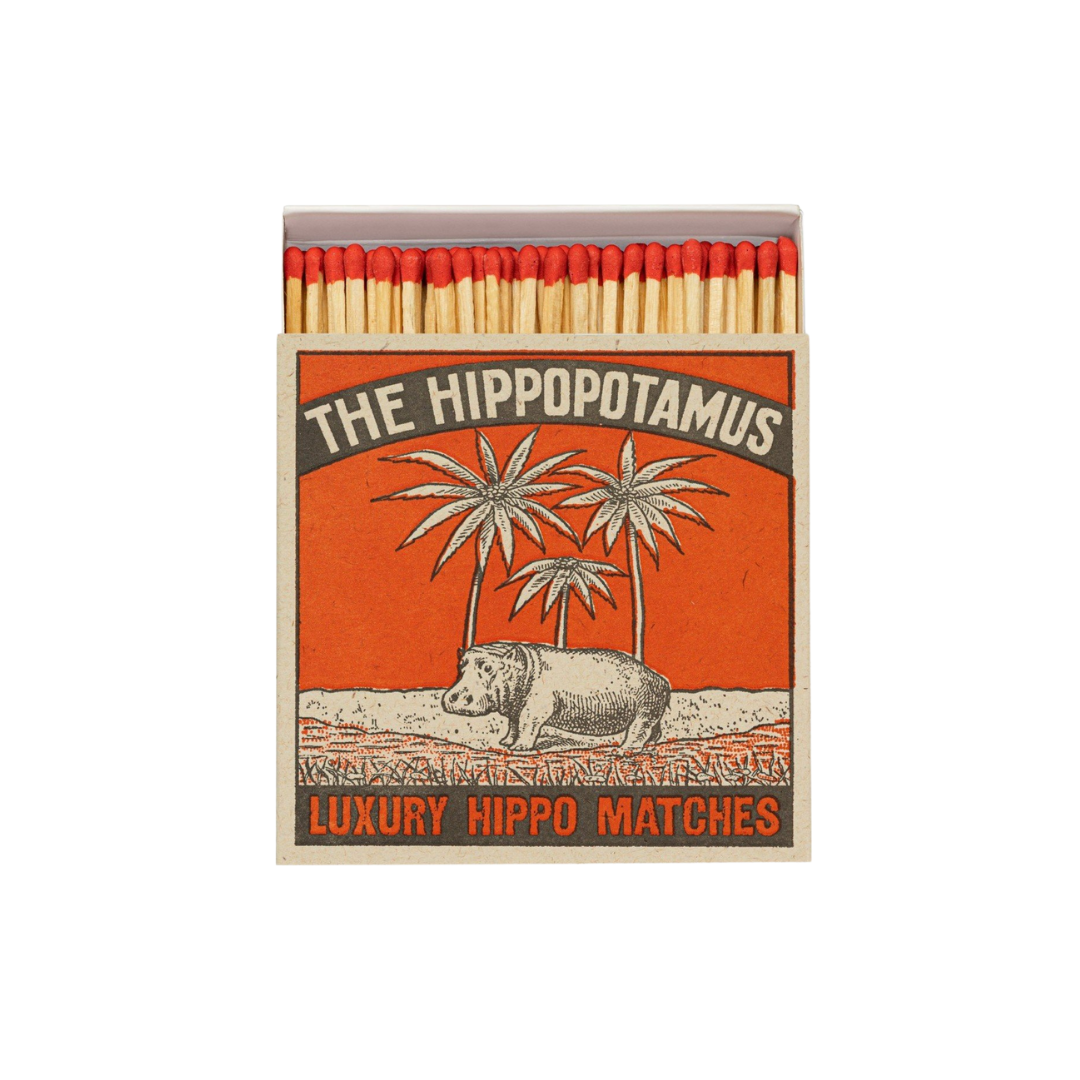 Square Matchboxes - Hippo