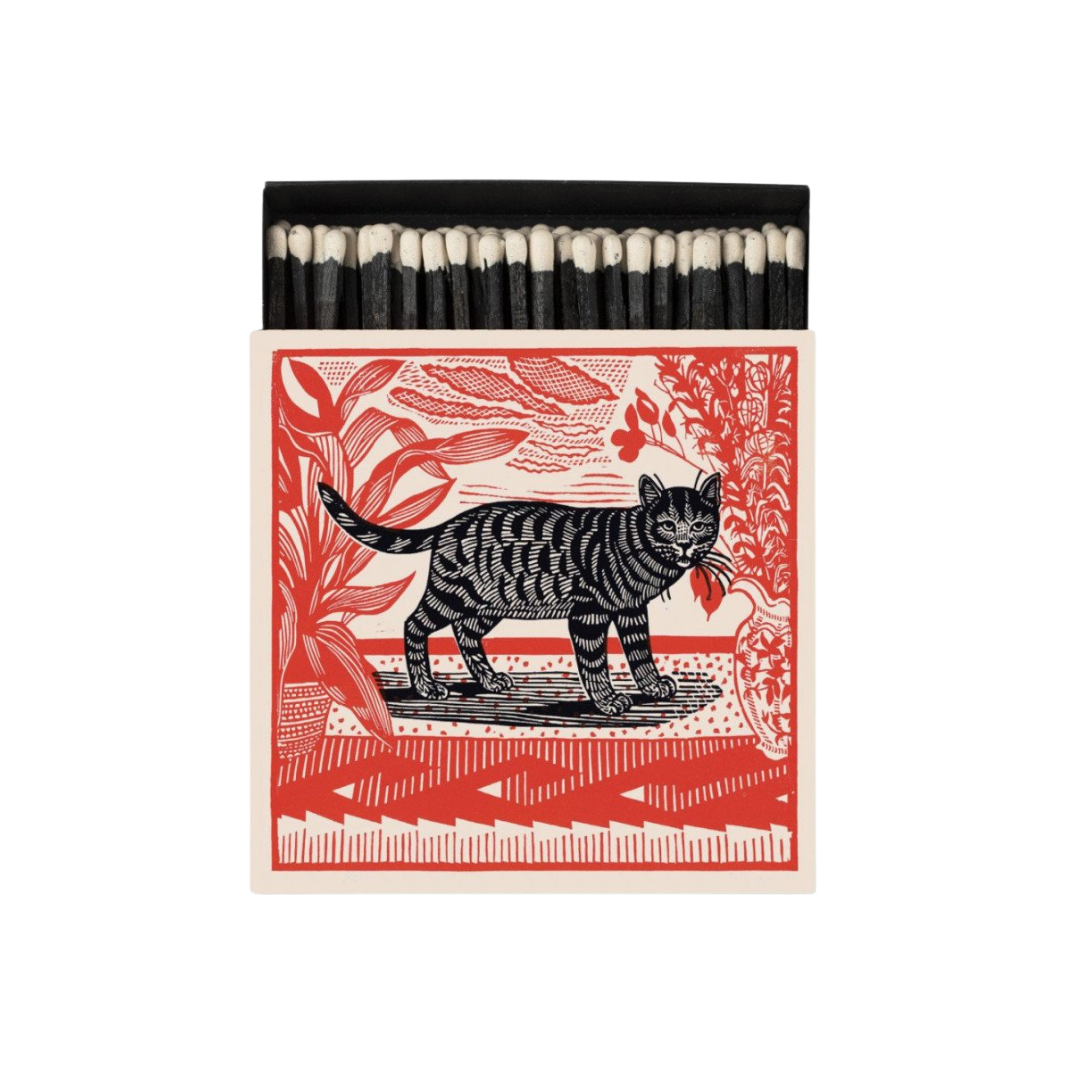 Square Matchboxes - Sasha the Cat