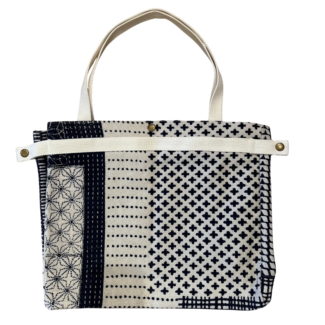 Printed Cotton Canvas Tote Bag - #5