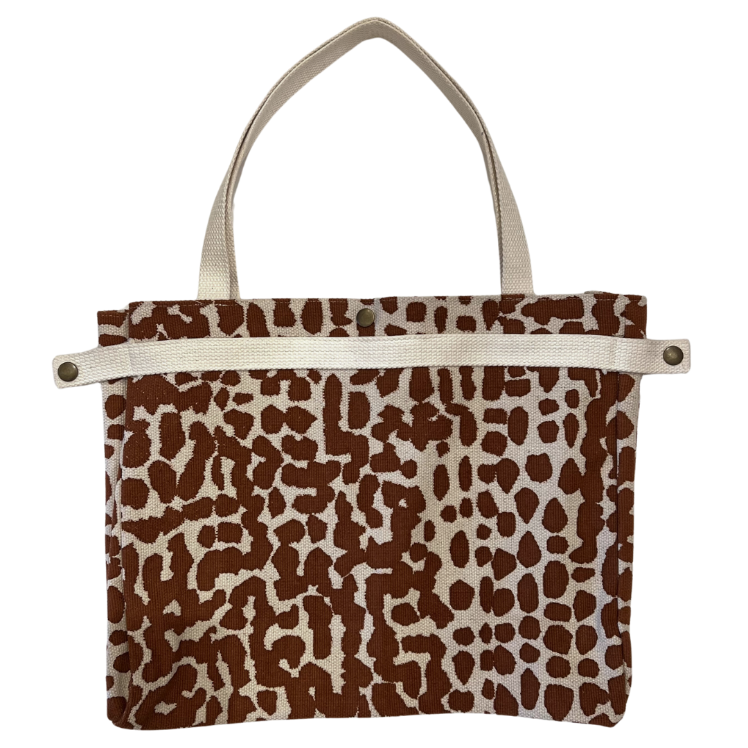 Printed Cotton Canvas Tote Bag - #4