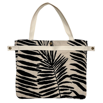 Printed Cotton Canvas Tote Bag - #6