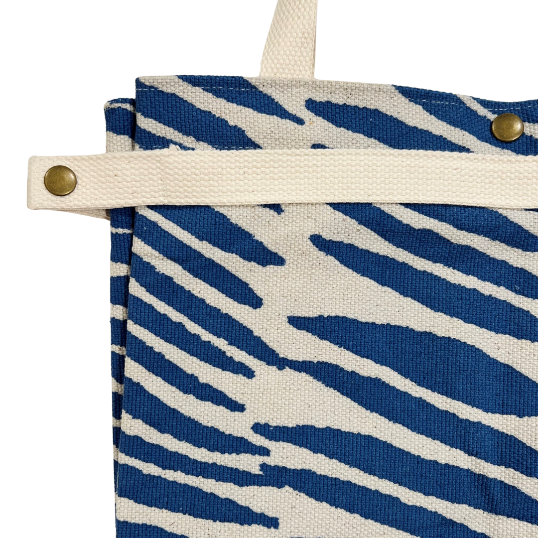 Printed Cotton Canvas Tote Bag - #3