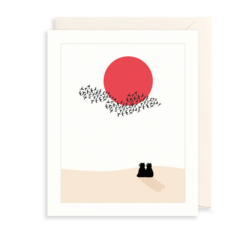 Card - Sunset Bears