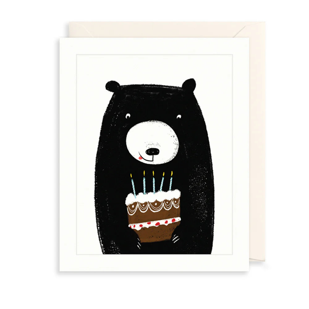 Card - Birthday Candle Bear
