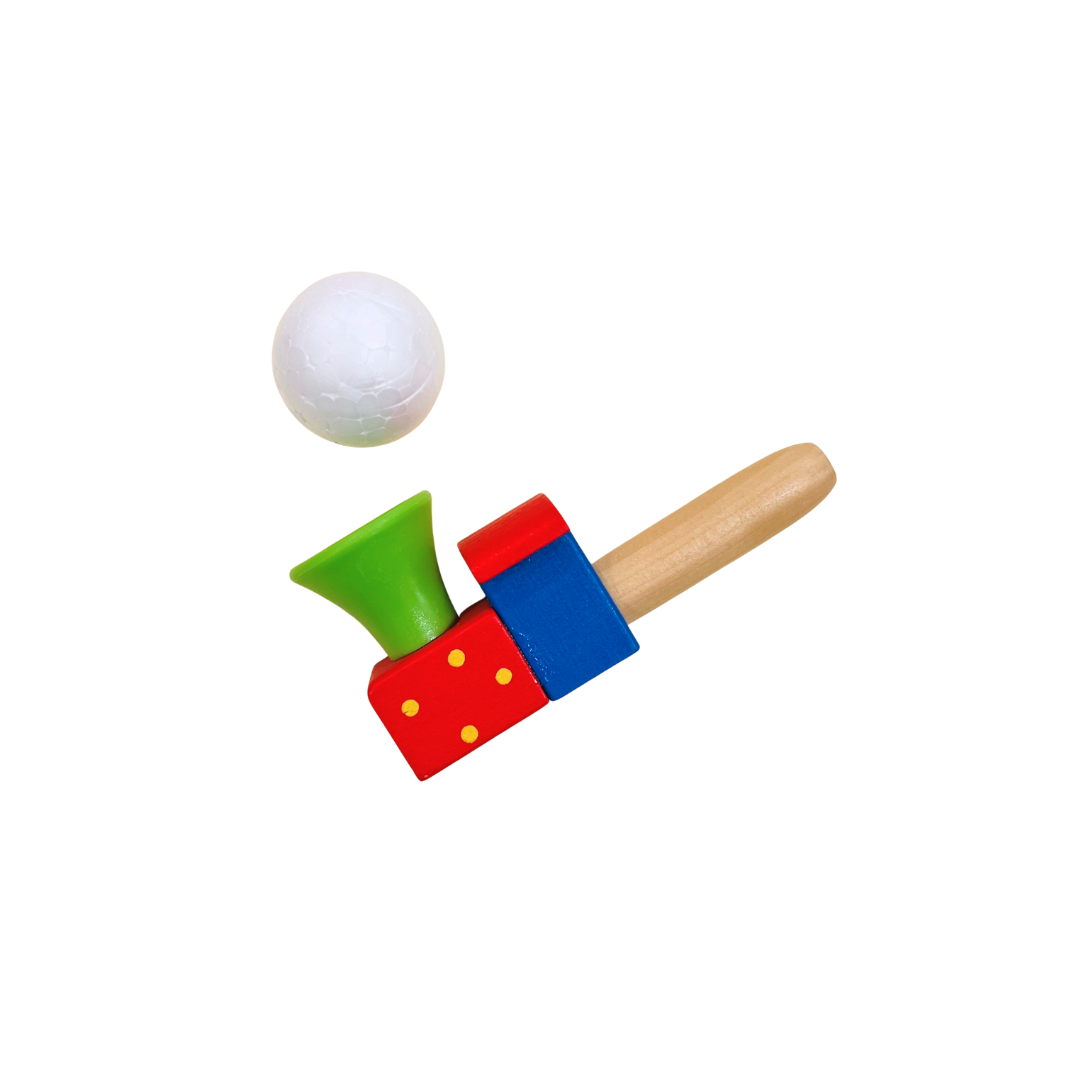 Wooden Ball Train