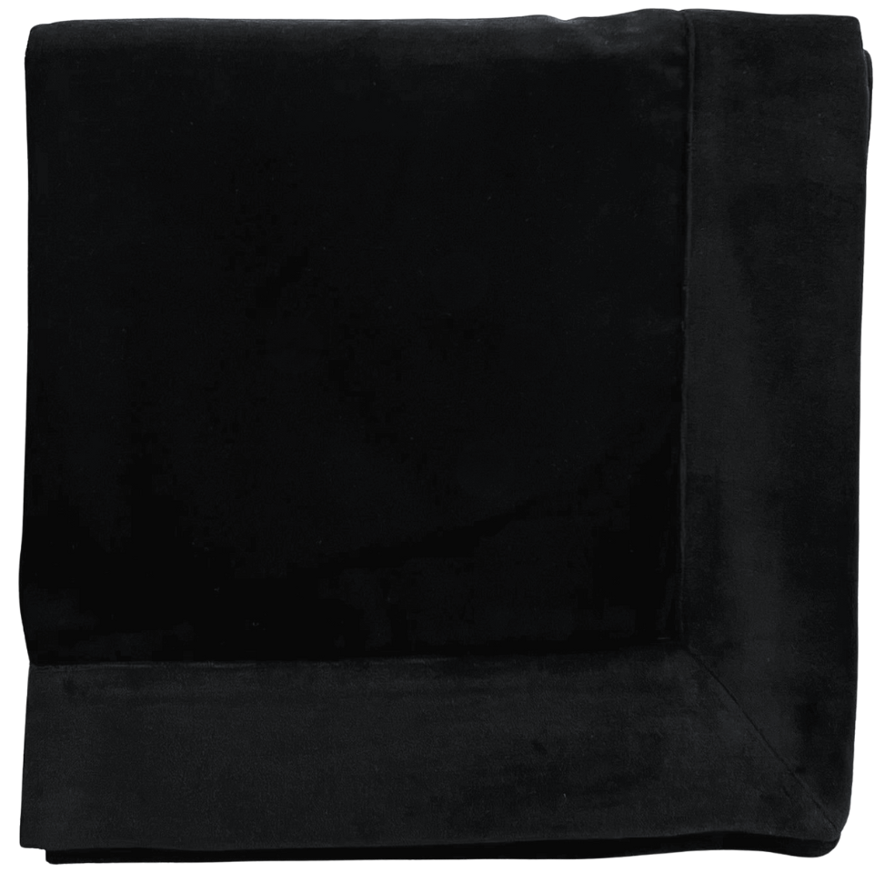 Velvet Bridge Cloth - Black