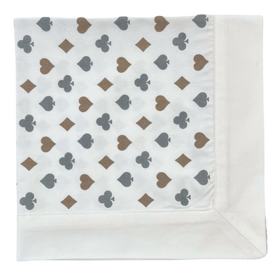 Bridge Napkin - Beige & Grey