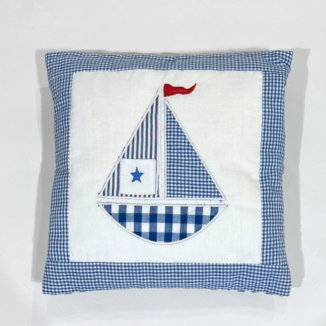 Tooth Fairy Cushion - Boat