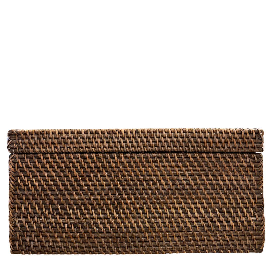 Brown Rectangle Storage Box - 3 sizes (available in-store only)