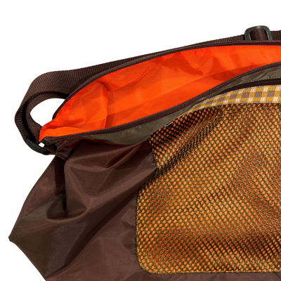 Ultra-Light Crossbody Bag - Chocolate