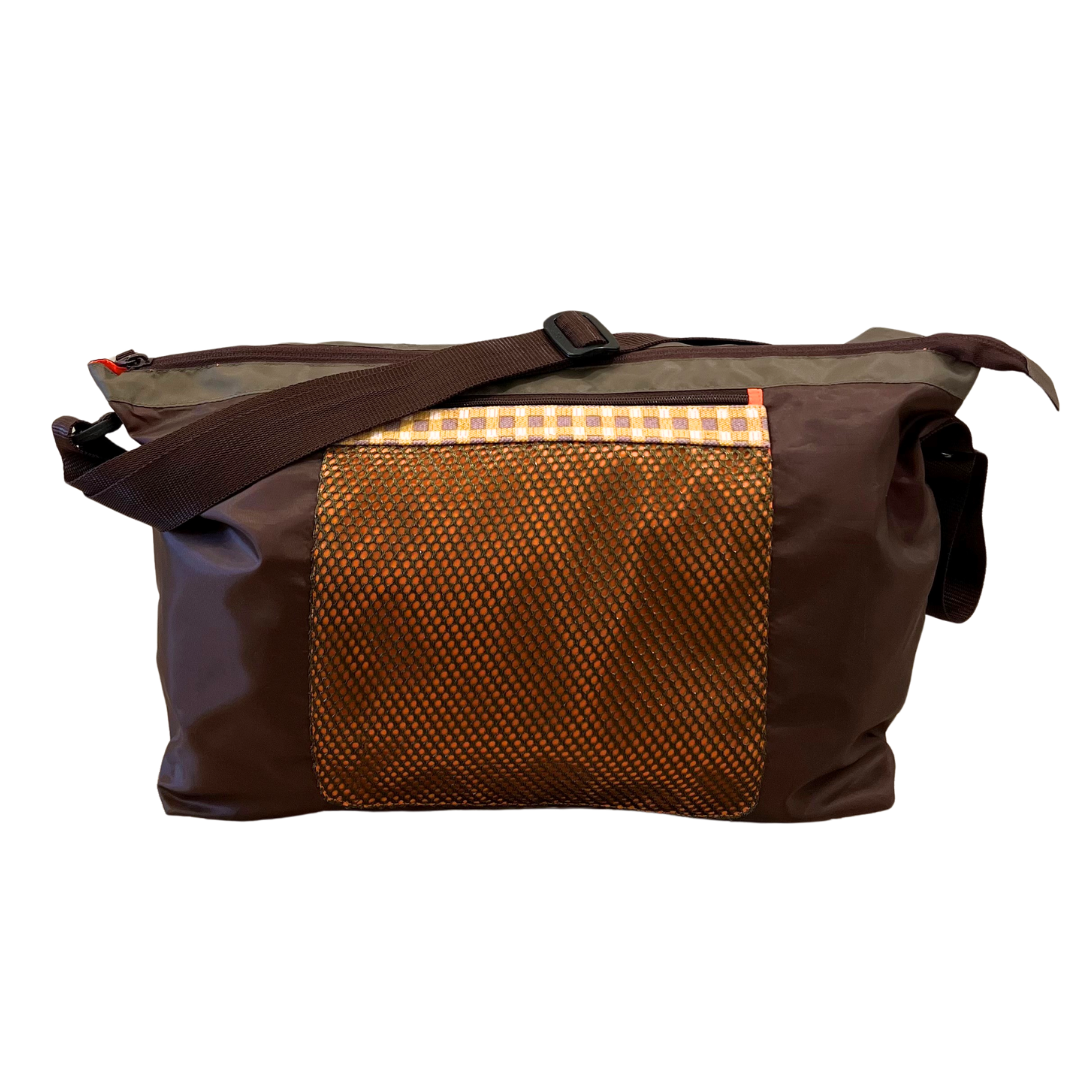 Ultra-Light Crossbody Bag - Chocolate