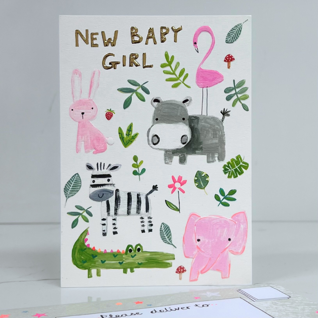 Card New Baby Girl