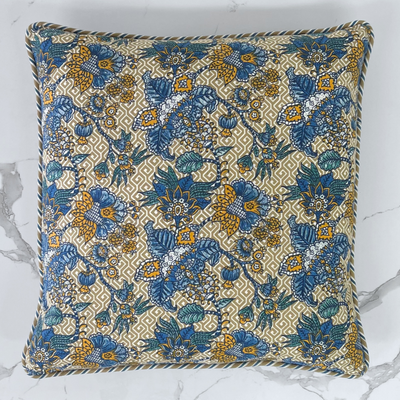 Block Print Cushion - #10