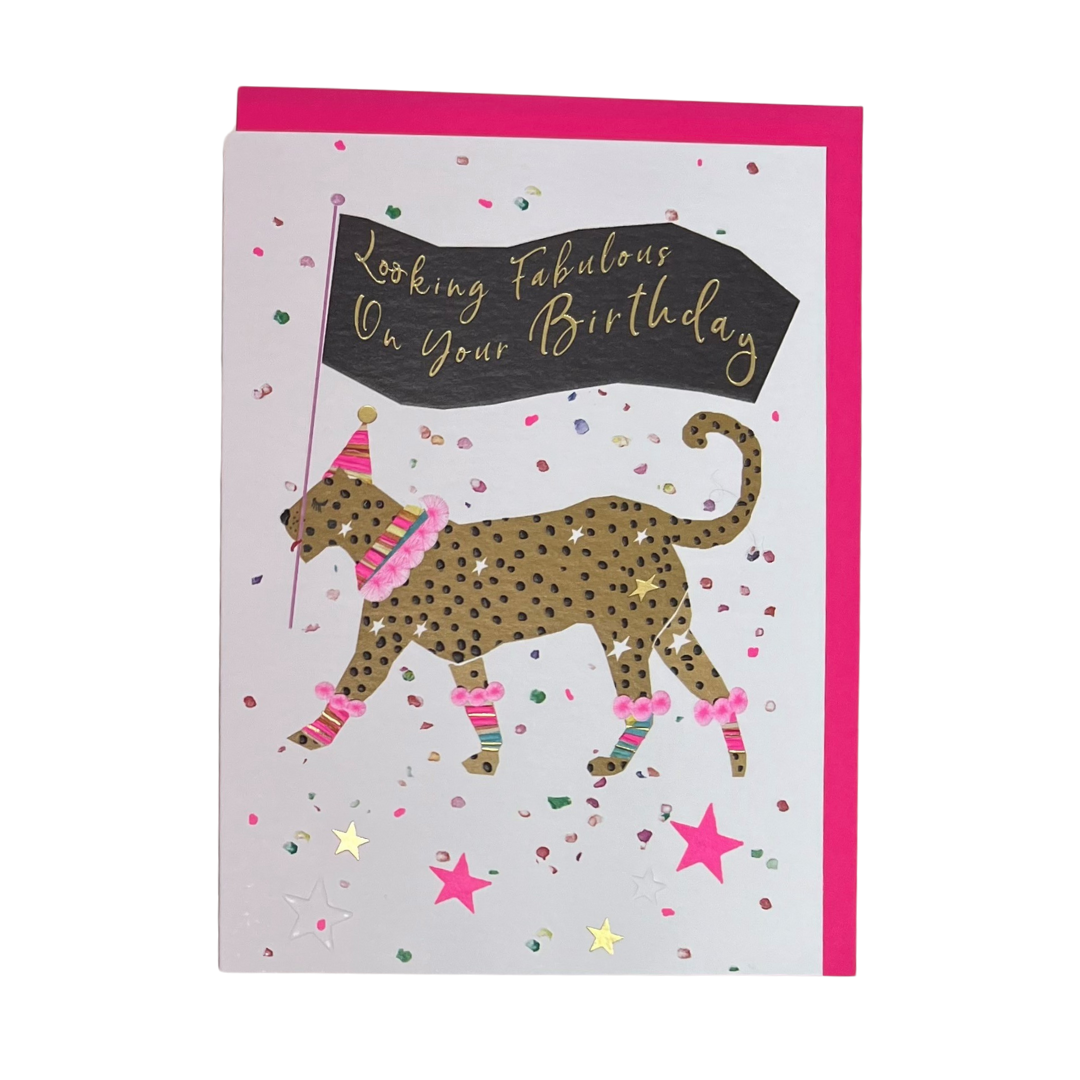 Card - Fabulous Leopard