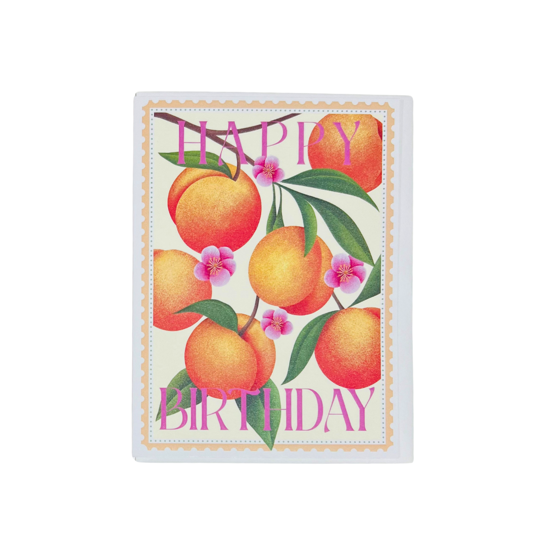 Card Birthday Oranges