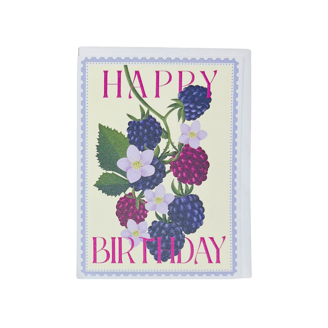 Card Birthday Berries