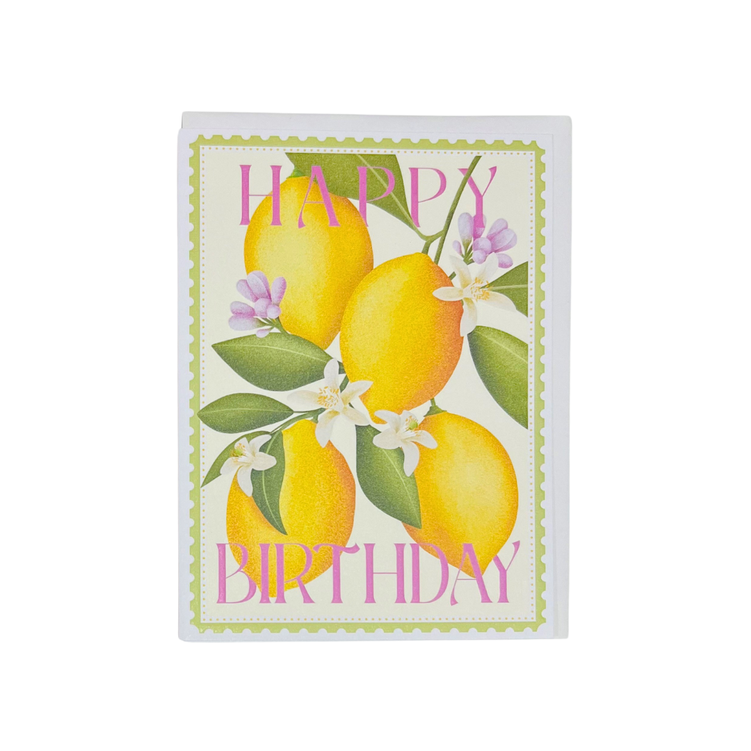 Card Birthday Lemons