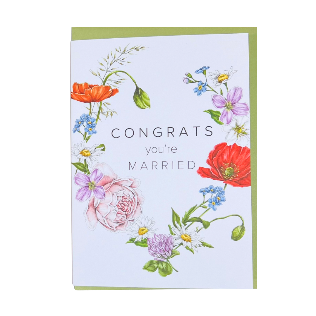 Card Congrats You're Married