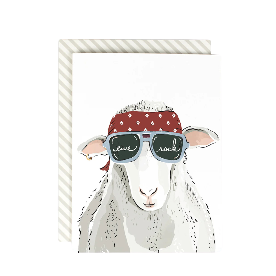 Card Ewe Rock