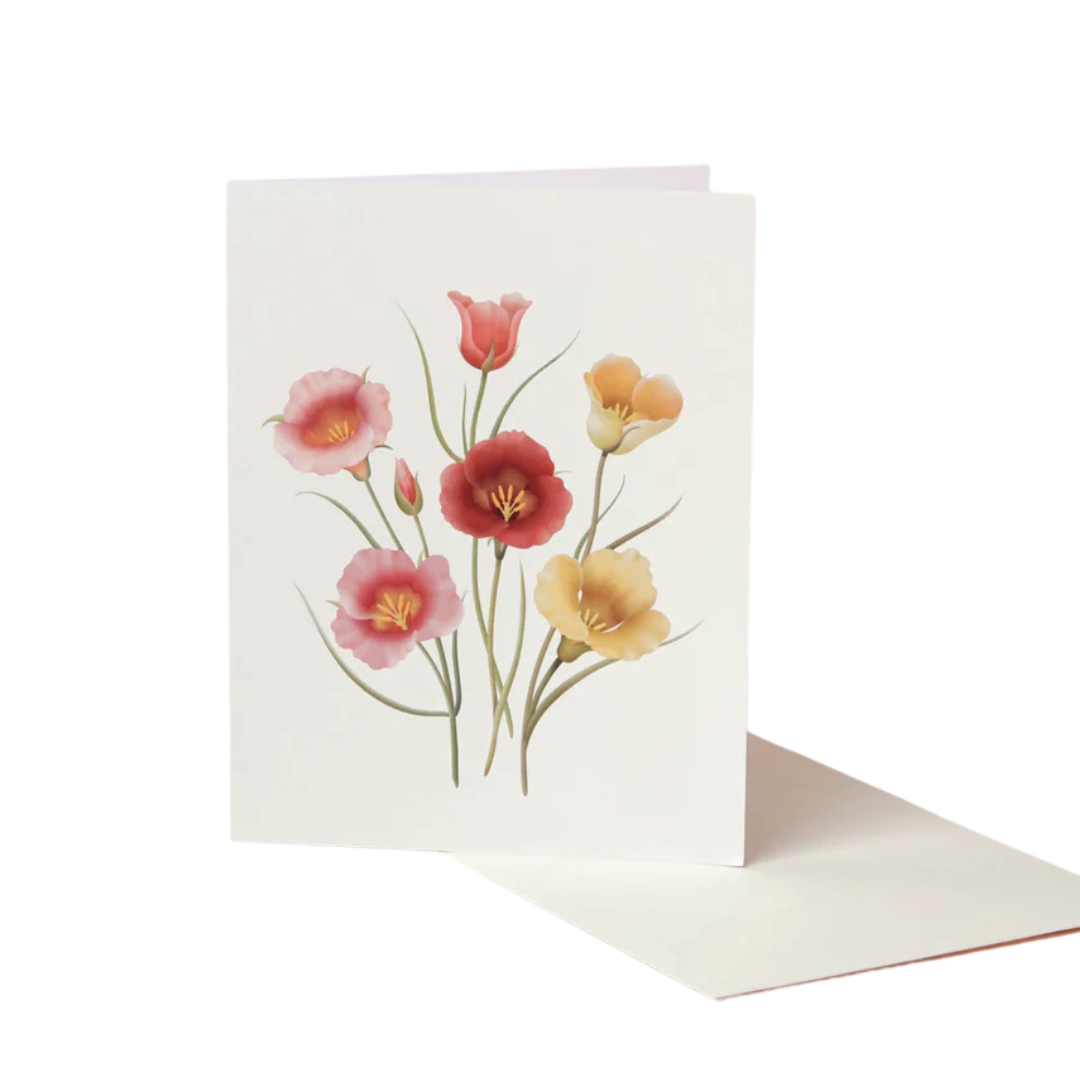 Card Botanical Scented Mariposa