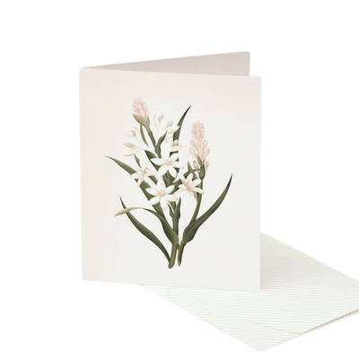 Card Botanical Scented Tuberose