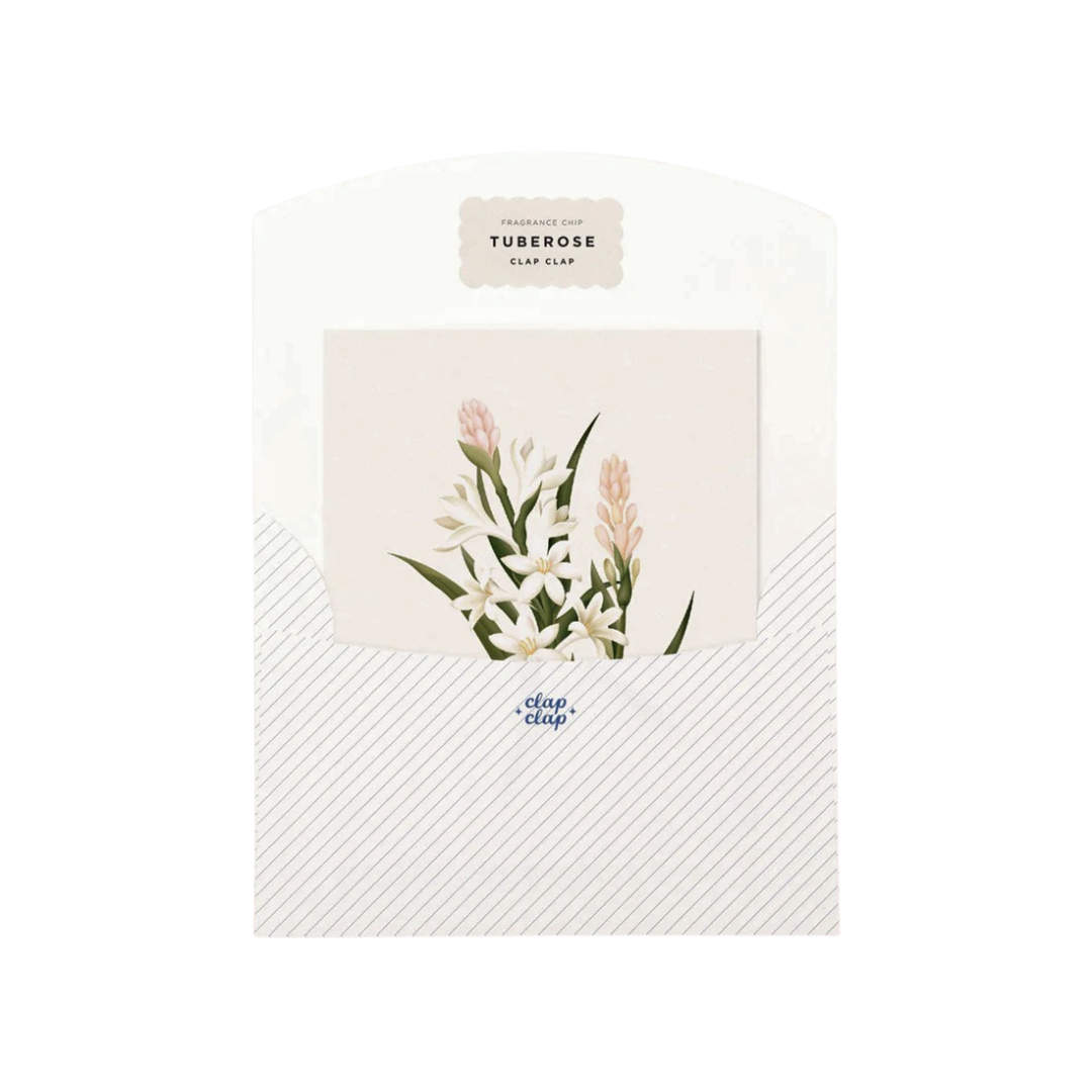 Card Botanical Scented Tuberose