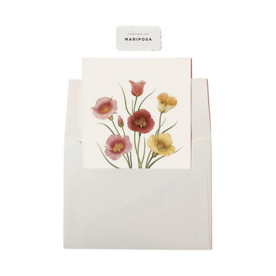 Card Botanical Scented Mariposa