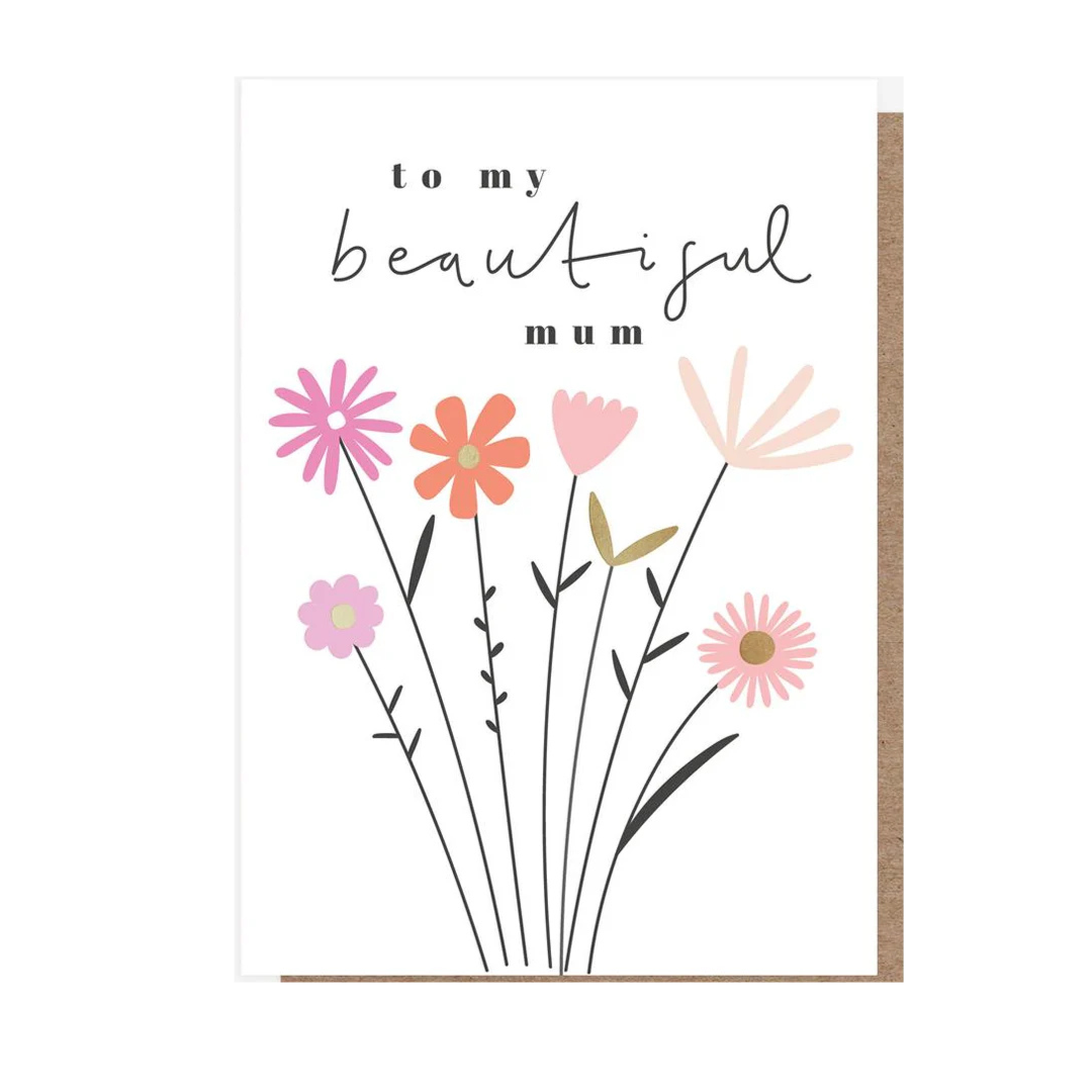 Card - To My Beautiful Mum
