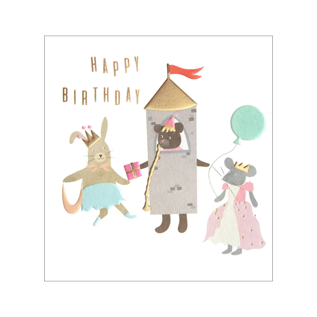 Card - Birthday Princess Dress Up