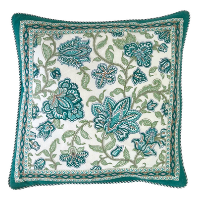 Block Print Cushion - #7