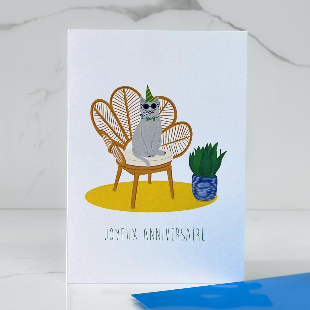 Card Joyeux Anniversaire