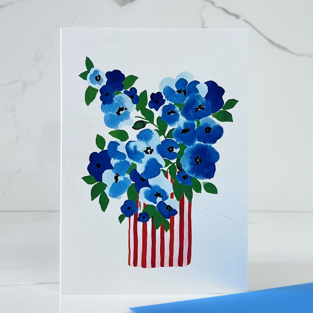 Card French Flowers