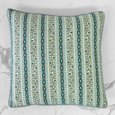 Block Print Cushion - #7