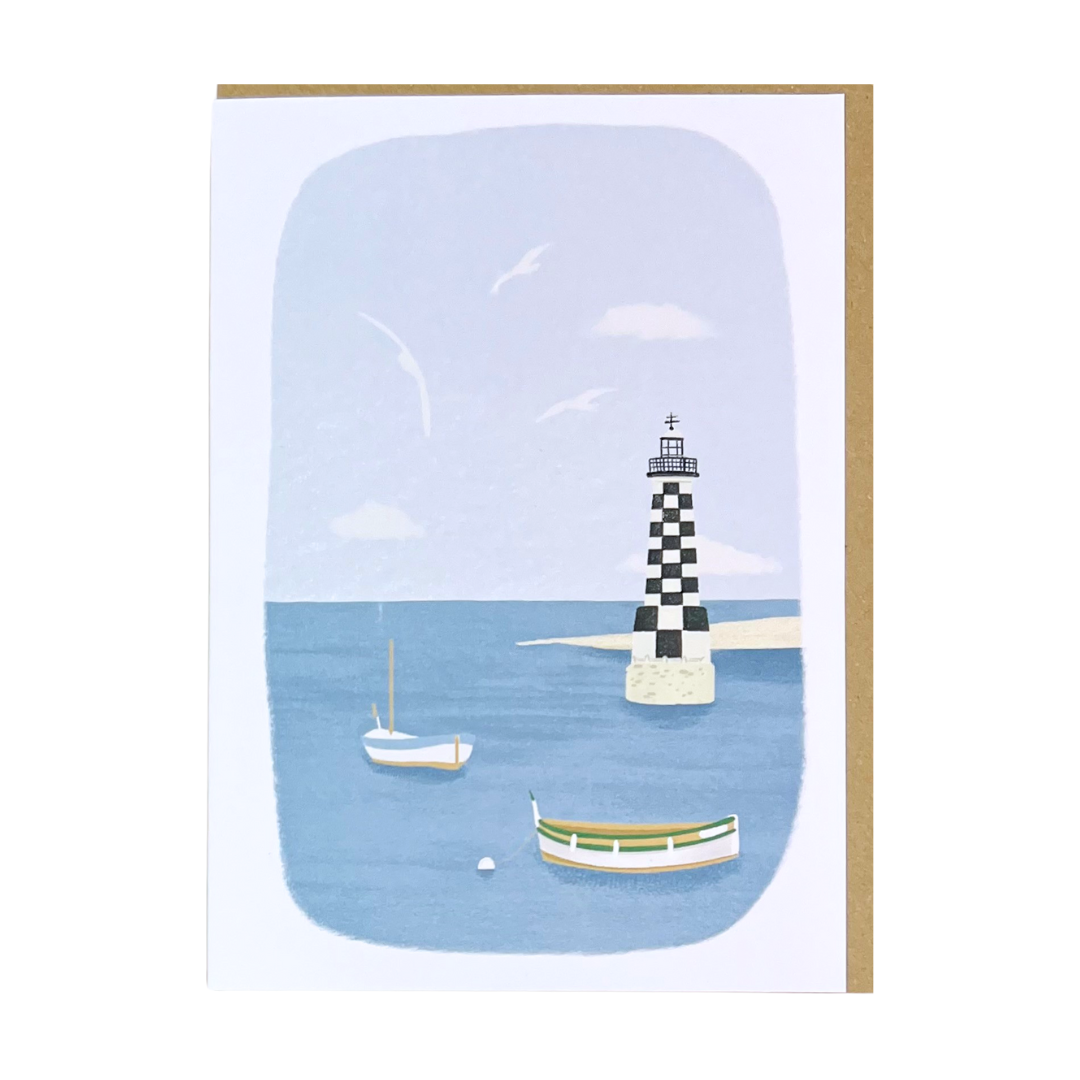 Card - Breton Lighthouse