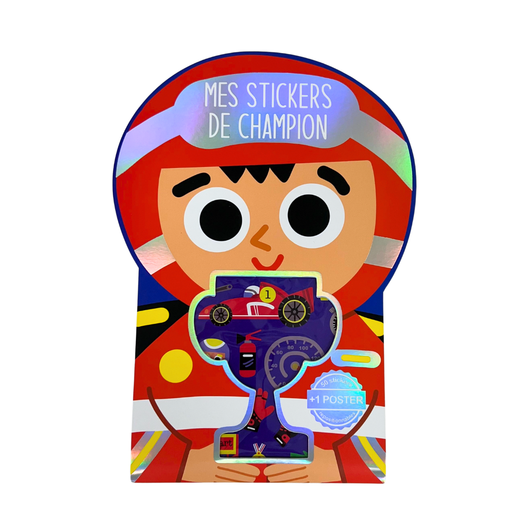 Race Car Champion Activity Stickers